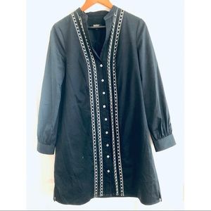 Badgley Mischka shirt dress.